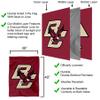Boston College Eagles BC Logo Double Sided House Flag view 3