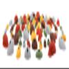 Atomik Rock Climbing Holds Set of 115 Bolt-On Steep Wall Style Slopers, Jugs, Pinches, and Crimps in Assorted Earth Tones view 3