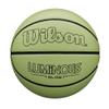 Wilson Luminous Glow Basketball - Size 7 - 29.5", Green view 1