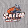 Salem State University Official Distressed Primary Unisex Adult T-Shirt, Athletic Heather, 5X-Large view 2