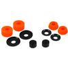 Dime Bag Hardware Skateboard Truck Rebuild Kit Bushings Washers Pivot Cups for 2 Trucks (93A Orange) view 1