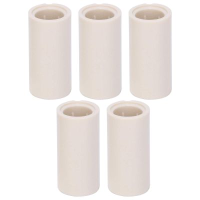 40pcs Billiard Cue Ferrules, White Fiber Pool Cue Stick Ferrules Set Rod Repairing Tool Tubes Billiard Accessories (1 inch) Billiard Supplies Cue Tip Repair Kit Cue Tip Repair Kit