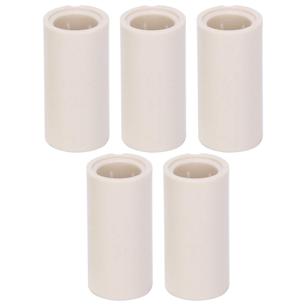 40pcs Billiard Cue Ferrules, White Fiber Pool Cue Stick Ferrules Set Rod Repairing Tool Tubes Billiard Accessories (1 inch) Billiard Supplies Cue Tip Repair Kit Cue Tip Repair Kit