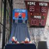 Pop-A-Shot - Home Dual Shot with Oklahoma City Thunder NBA Graphics l Sensor Scoring l 16 Game Modes l 7 Balls l Foldable Storage l for All NBA Fans view 3
