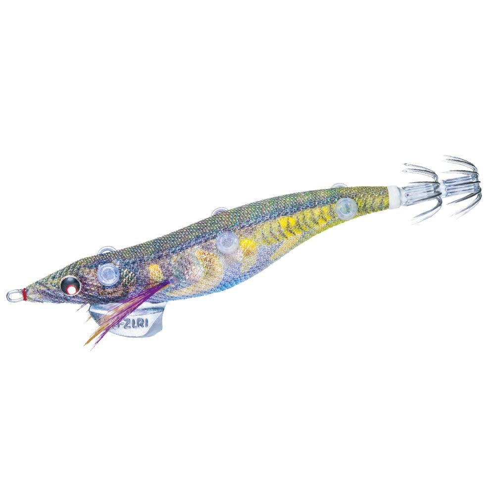 Duel Yo-Zuri A1778-KVRA 07: Sushi Q Squid Jig, for Middle Layers, No. 3.5, Hydrangea (Kamura)