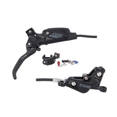 SRAM G2 RSC Disc Brake and Lever - Rear, Hydraulic, Post Mount, Diffusion Black, A2
