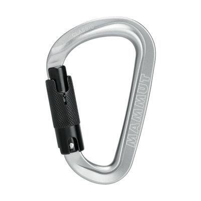 Mammut Classic HMS Twistlock Plus Carabiner - Light Grey