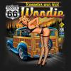 Remember Your First Woodie T-Shirt Route 66 Sexy Pin-up Girl Men's Tee White Small view 2