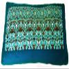 Boon Decor Meditation Bench Cushion for Kneeling Seiza (One of a Kind Indochine Teal) view 1