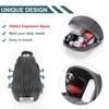 ROCKBROS Bike Saddle Bag, Bike Bag Under Seat, Strap-on Cycling Wedge Pack, Bike Seat Storage Bag for Mountain Road Bikes, 0.75L view 2