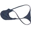 OROCOJUCO Men's Spandex Pouch Mini Thong Sexy Underwear Shiny Dots Cheeky T-Back 3-Pack(Gray) XL view 3