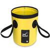 BANCHELLE Collapsible Bucket Water Container Portable Folding Camp Wash Basin for Outdoor Traveling Hiking Fishing Car Washing Gardening Camping (Yellow, 20L) view 4