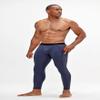 DEVOPS Men's Thermal Underwear Pants, Athletic Leggings Base Layer Bottoms with Fly (2X-Large, Black/Charcoal) view 2