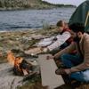 Wakauto Portable Fire Resistance Blanket Fire Blanket Hiking Blanket Camping Heated Blanket Camping Floor mat Fire Emergency Blanket Heavy Duty Picnic Rug Glass Fiber Protective Blanket view 3
