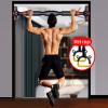 Pull-Up Bars Portable Steel Horizontal Bar, Wall-Mounted Sports and Fitness Training Pole, with Children's Ring and Swing, Load 250kg, 70-145CM (Size : 70-96CM) view 2