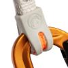 Mammut Sender Keylock Quickdraw - Light Grey/Gold 17cm view 3