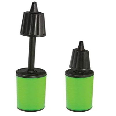 Green Colorful Portable Balloon Hand Pump - Double Action Air Inflation - for Balloon Animal Pumping, Pool Inflatables, Balls, Exercise Hopping Balls, Sports Outdoors Beach On Demand Pump (Green)