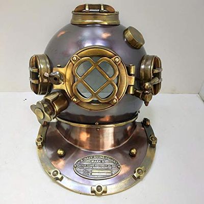 Nautical-Mart Morse Half Diving Helmet/Vintage Door Knock for Your Doors/Door Hanging