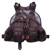 Kylebooker Fly Fishing Vest Pack Adjustable for Men and Women (Brown) view 1