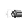 Campagnolo N3W Bicycle Freehub Body - 13, Retrofit for Standard Bearings - AC21-N3WRFCS view 4