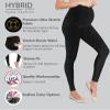 Hybrid & Company Women's Super Comfy Stretch Maternity Leggings LM48224 7465 Black XL view 2