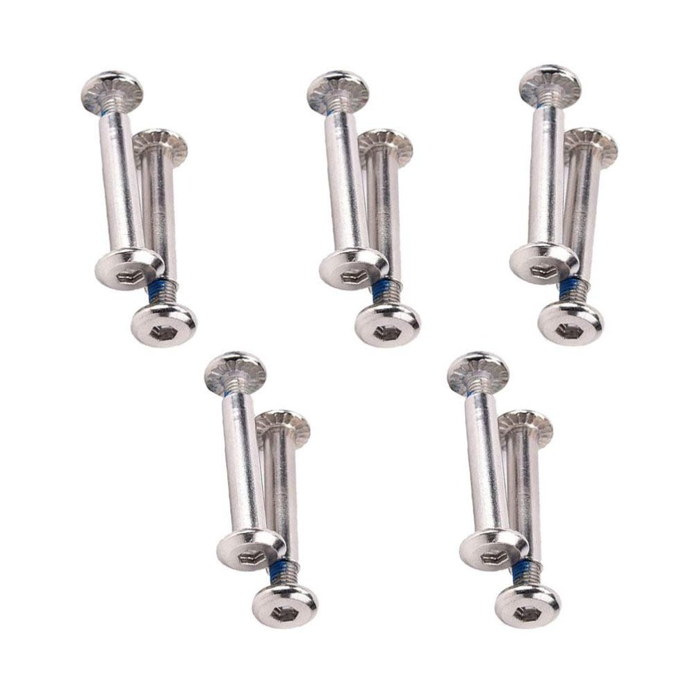 FAVOMOTO Stainless Steel Roller Skate Screws 16pcs Set for Inline Skating Corrosion-