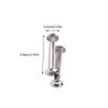 FAVOMOTO Stainless Steel Roller Skate Screws 16pcs Set for Inline Skating Corrosion- view 2