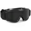 xaegistac Tactical Airsoft Goggles Anti Fog Military Glasses, Ballistic Safety Goggles for Shooting Hunting (Black) view 1