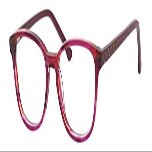 Marie Claire MC6249 Square Frame Reading Eye Glasses Ruby Red 47mm +0.75 Power