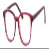 Marie Claire MC6249 Square Frame Reading Eye Glasses Ruby Red 47mm +0.75 Power view 1