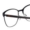 Marie Claire MC6259 Women's Square Reading Eye Glasses Black 49mm +1.00 Power view 4