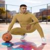 SPVISE Blue Compression Leggings Men Sports Tights Performance Workout Running Yoga Leggings Spandex Sports Base Layer Pants view 4