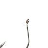 100pcs Fish WOW! 2X Strong Kahle Nickel Hooks Size 1/0 Hi-Carbon Steel view 3