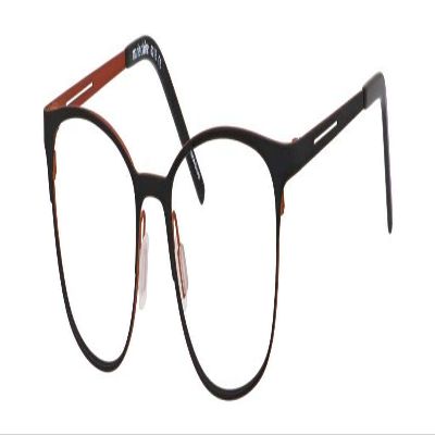 Marie Claire MC6216 Stainless Steel Reading Glasses Black/Orange 51mm+1.25 Power