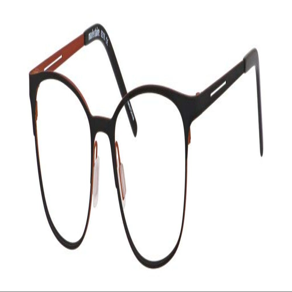 Marie Claire MC6216 Stainless Steel Reading Glasses Black/Orange 51mm+1.25 Power