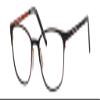 Marie Claire MC6216 Stainless Steel Reading Glasses Black/Orange 51mm+1.25 Power view 1