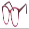 Marie Claire MC6249 Square Frame Reading Eye Glasses Ruby Red 47mm +4.50 Power view 2