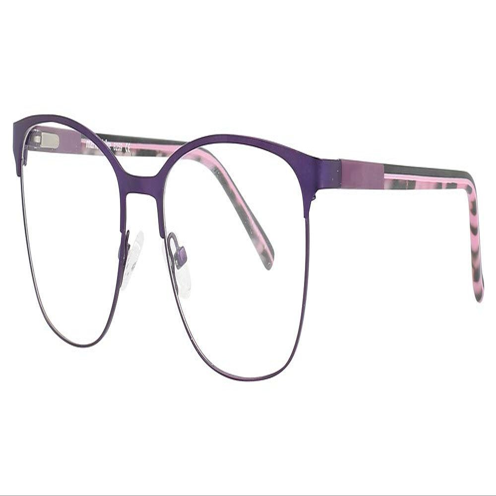 Marie Claire MC6259 Women's Square Reading Eye Glasses Purple 49mm +6.00 Power