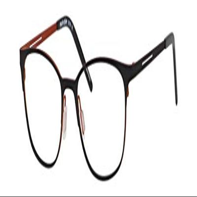 Marie Claire MC6216 Stainless Steel Reading Glasses Black/Orange 51mm+1.75 Power