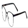 Marie Claire MC6259 Women's Square Reading Eye Glasses Black 49mm +0.75 Power view 2