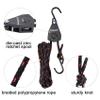 Ayaport Kayak Rope Tie Down Ratchet Straps Bow and Stern Ratcheting Tie Downs Rope Hanger Kayak and Canoe Accessories view 2