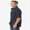 KingSize Men's Big & Tall Lightweight Jersey Polo - XL, Black Geo view 4