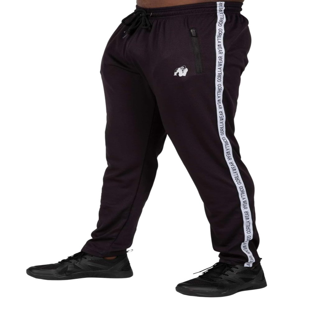 GORILLA WEAR Reydon Mesh Pants 2.0 - Black Black S