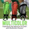 Vizari Matera Soccer Shin Guards | Shinguards for Adults and Kids with Ankle Protection (Green/Black, XX-Small) view 2