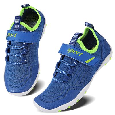 Caitin Boys Girls Water Shoes Quick Drying Aqua Beach Pool Swim Lightweight Athletic Sneakers for Little Big Kids, 3_Blue, 12.5 Little Kid