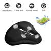 Gel Bike Seat Cushion Cover for Comfort Big Size and Breathable Fits Cruiser Bicycle and Stationary Exercise Bikes Indoor Outdoor Cycling view 2