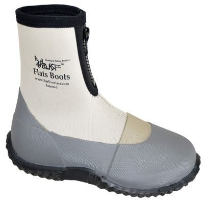 ForEverlast Flats Boots Lightweight Neoprene Rubber Boots Generation II for Fishing & Wading, Size 5, Water Resistant, for Men & Women