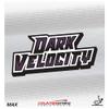 Counterstrike Dark Velocity Table Tennis Rubber | ITTF Approved | Very Fast | Professional Table Tennis Rubber | (Black | 2.1mm) view 1