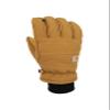 Carhartt Men's Insulated Duck/Synthetic Leather Knit Cuff Glove, Brown, XX-Large view 1