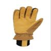 Carhartt Men's Insulated Duck/Synthetic Leather Knit Cuff Glove, Brown, XX-Large view 2